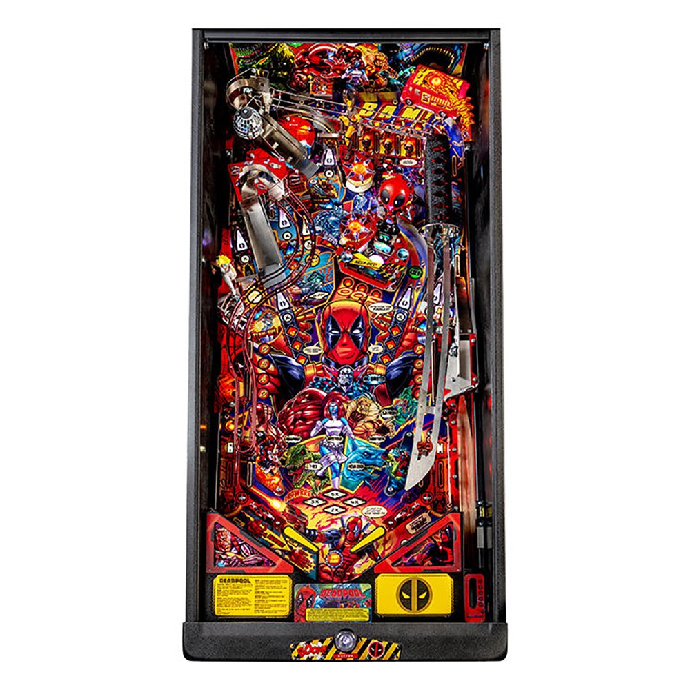 Stern Deadpool Premium Pinball Machine with Installed Shaker Motor