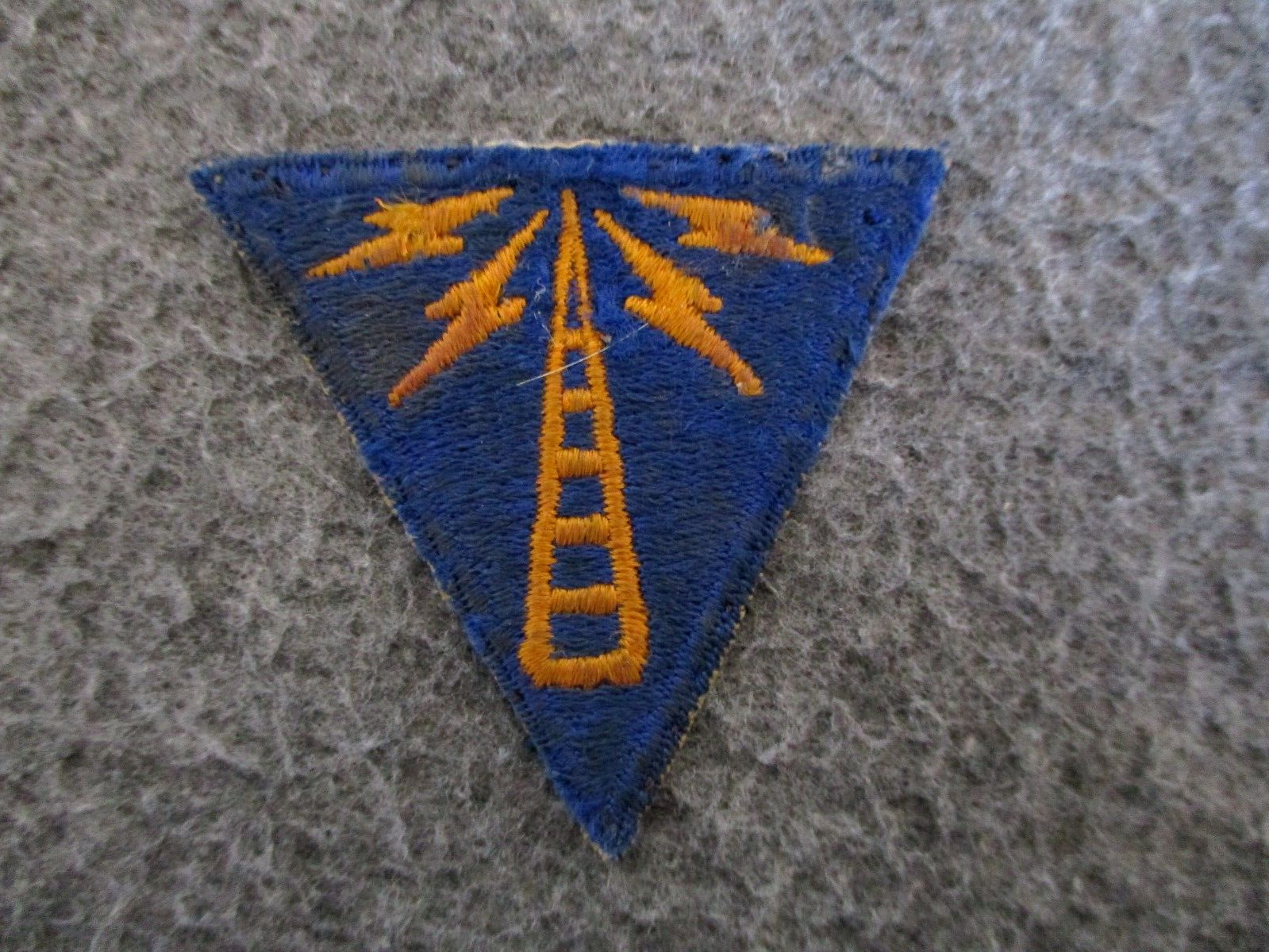 WWII COMMUNICATIONS SPECIALIST CBI THEATER MILITARY AFFILIATE+(MARS) PATCH/SIGN