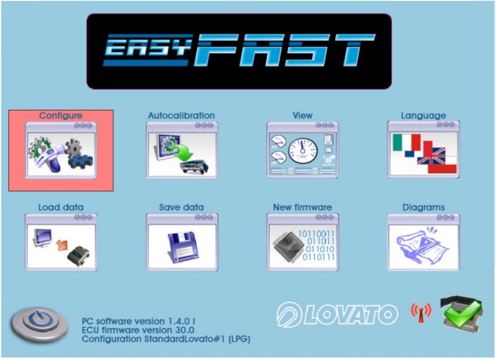 LPG USB Interface LOVATO Diagnostic EASY FAST , EASY SMART, FAST + Software