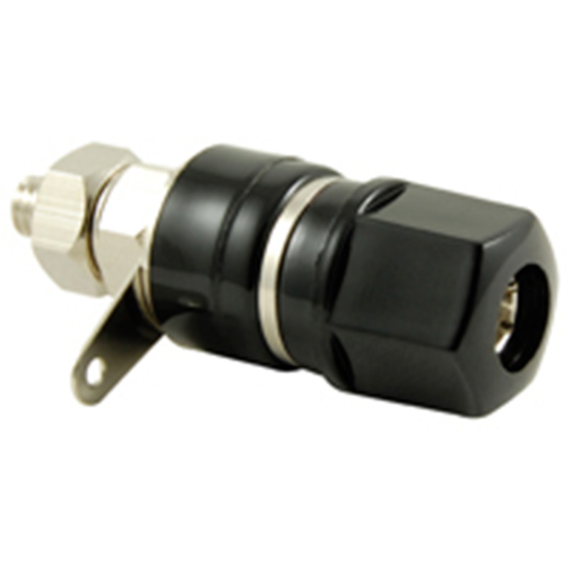 NTE Electronics 81-BP2B Binding Post Black 10 AMP With 4mm Banana Socket