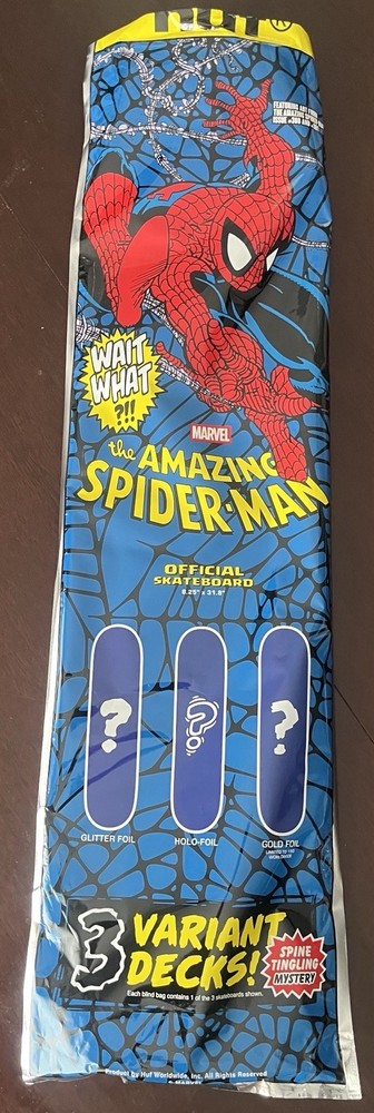 HUF X Marvel Spider-Man Skateboard