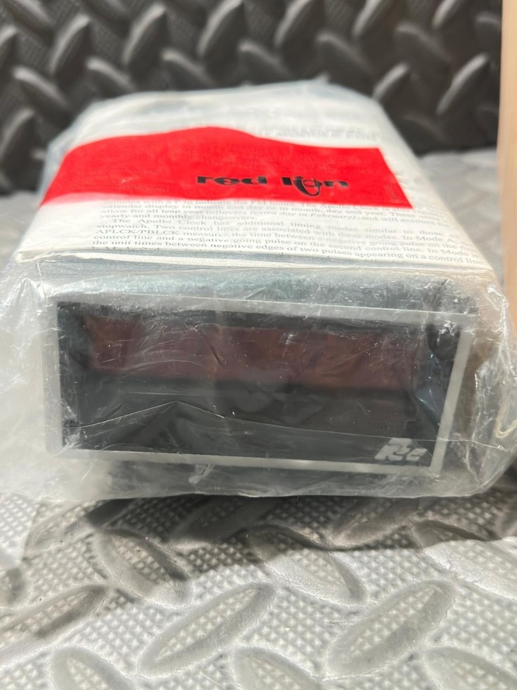 Red Lion APLCK000 Apollo Clock Timer 4-Digit Process Display Made in USA