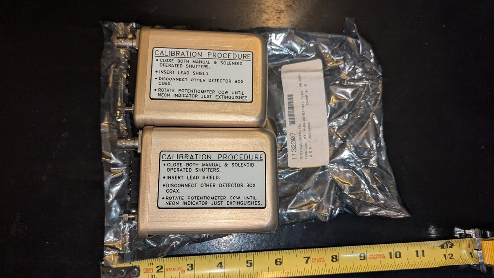 (1) Eberline 15V Gamma Detector 07828