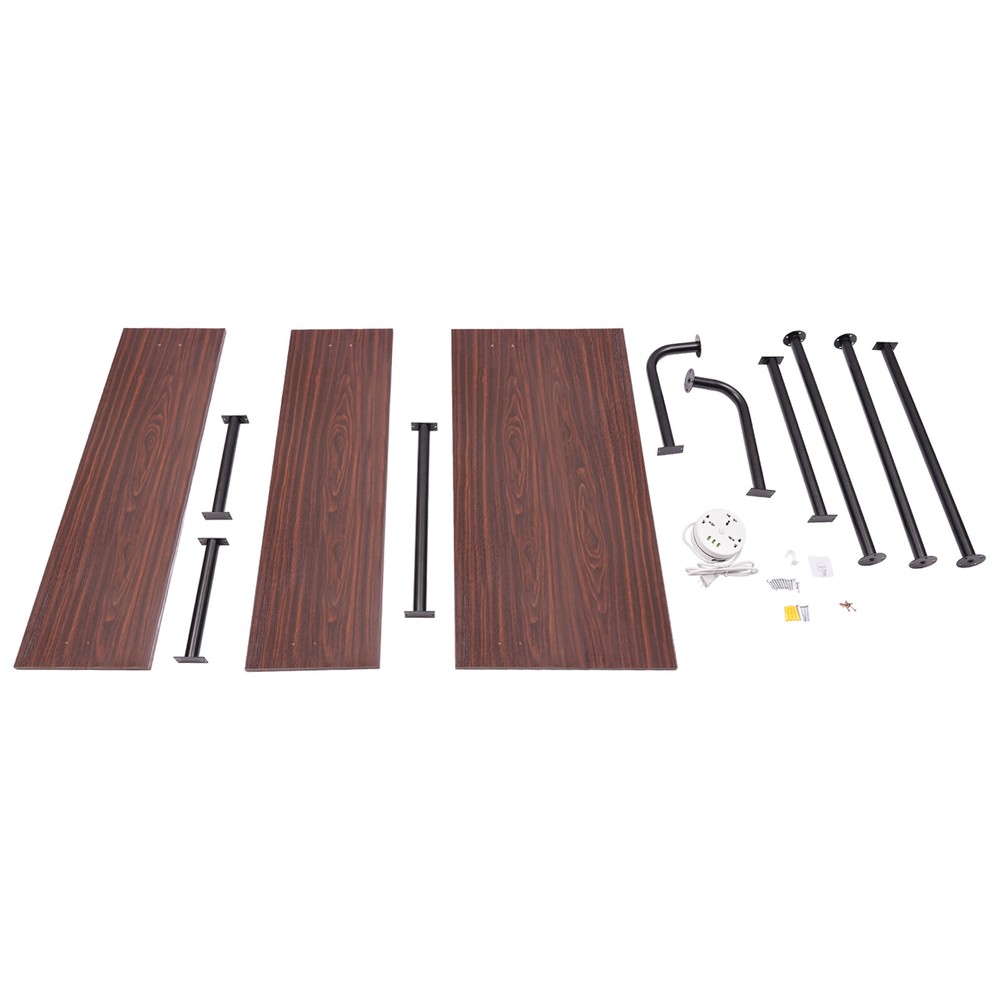 Wall Mounted Desk Wall Mount Computer Writing Table Wall Organizer