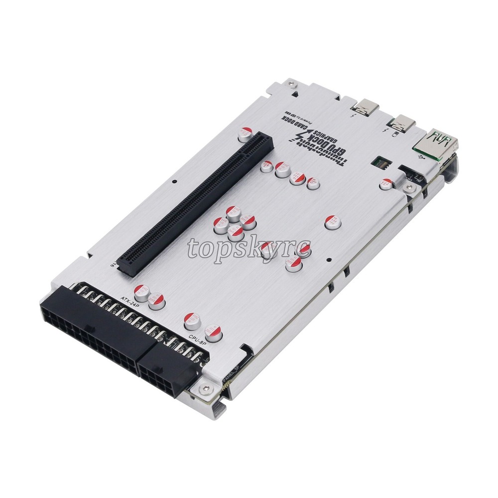 TH3P4G3 GPU Dock ATX Power Supply Case for Thunderbolt-Compatible 3/4