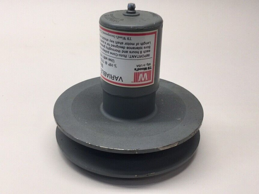 TB Woods RC55 Variable Speed Sheave 0.625 (5/8") Bore