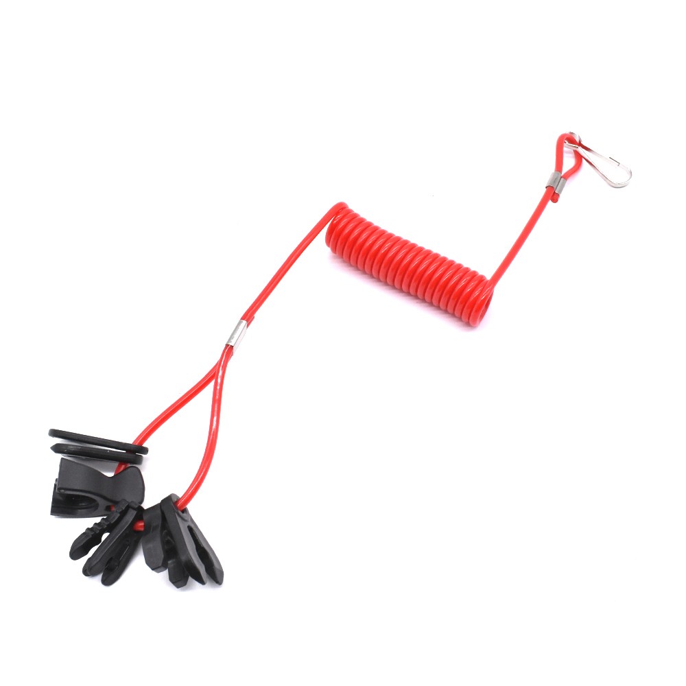 Universal Boat Outboard Engine Motor Kill Stop Switch & Safety Tether Lanyard US