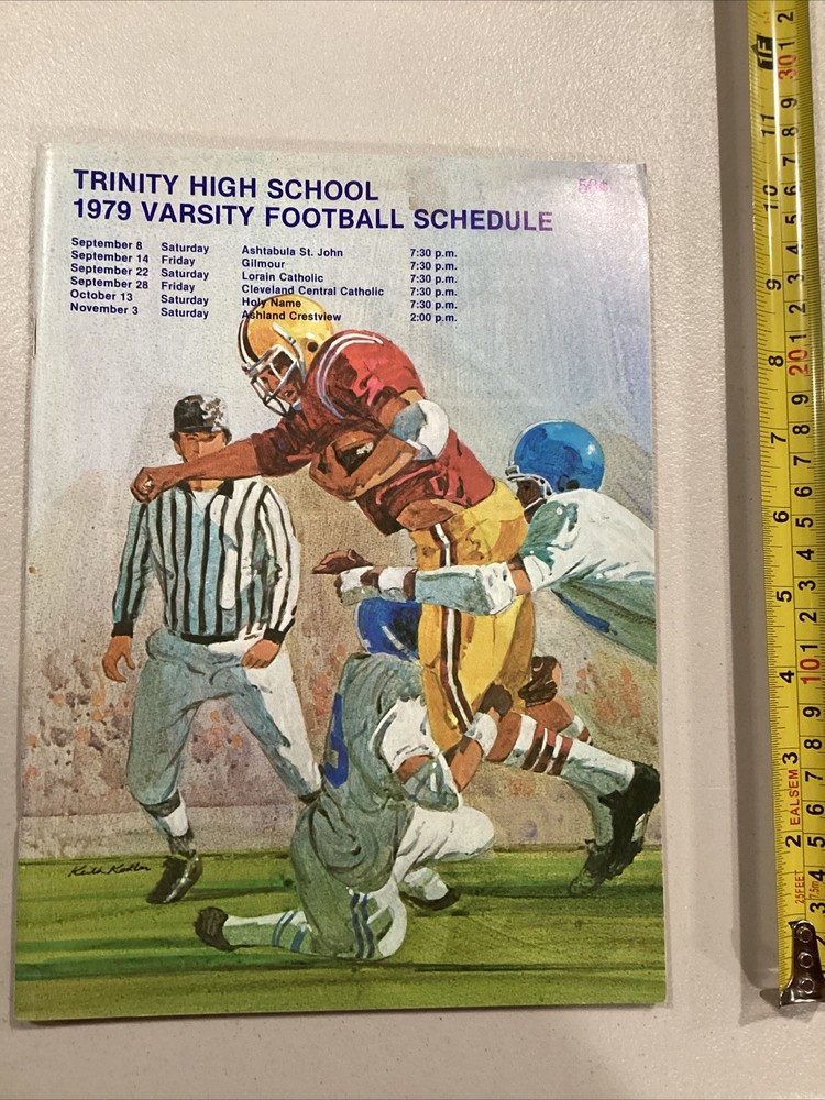 1979 Trinity v Crestview High School Football Program