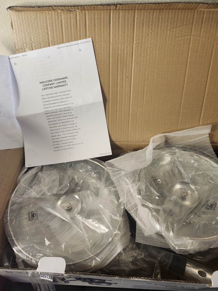 Inducore 7 Pc Induction Ready Cookware Set