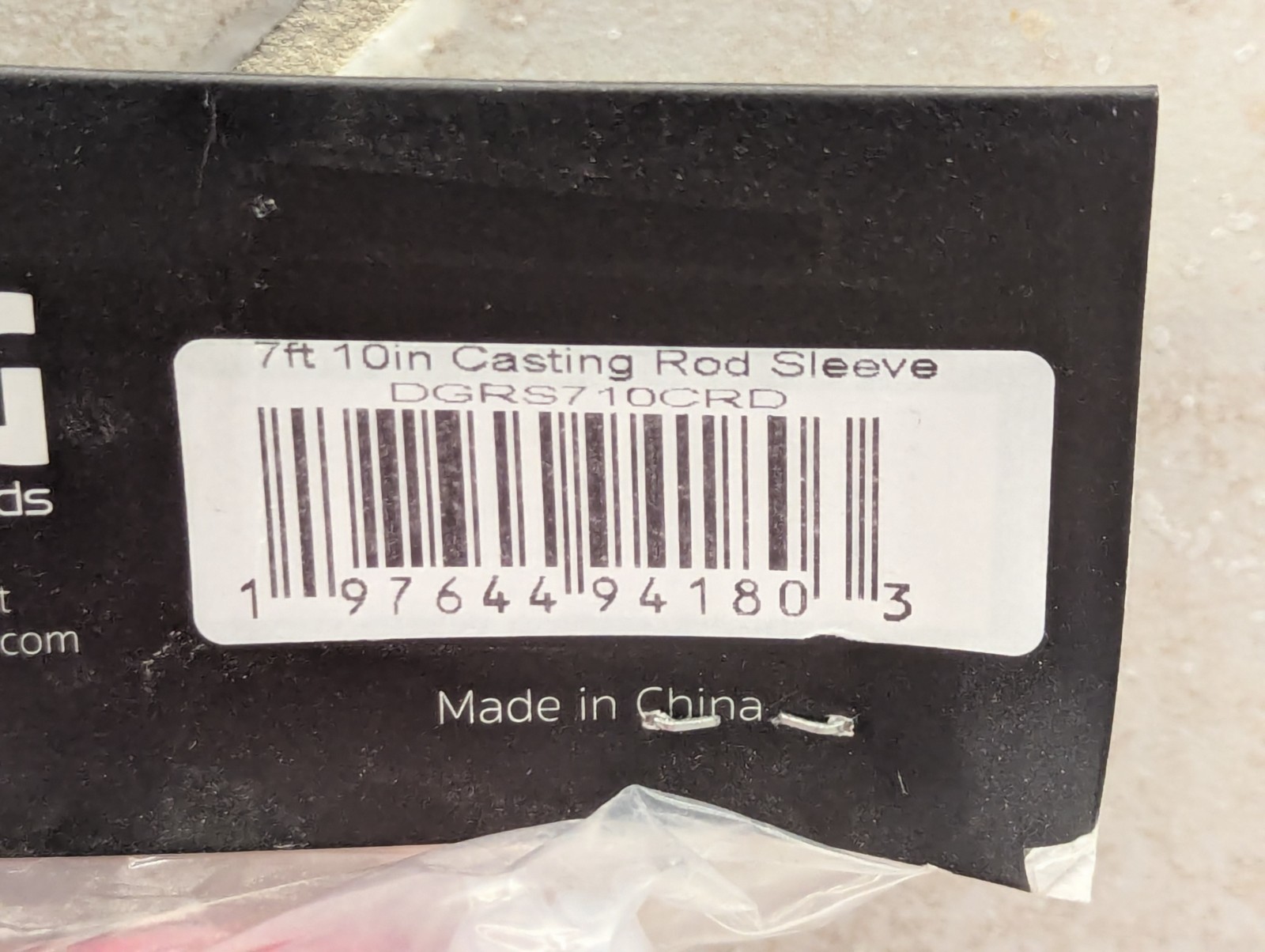 DynoGoods Fishing Rod Sleeve, 3 Pack, 7ft 10in Casting Rod Protector/Rod Sock