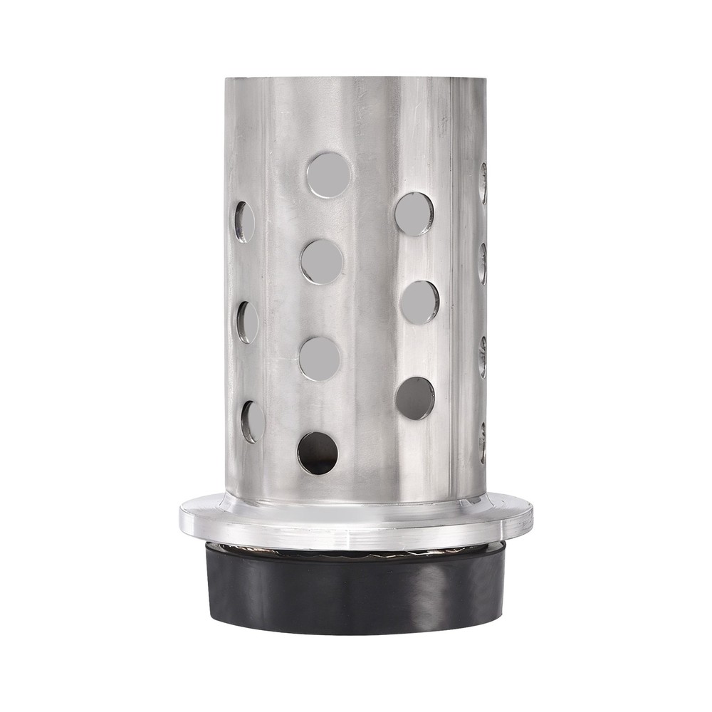 3" x 6" Perforated Casting Flask Vacuum Casting Wall Flanged with Base