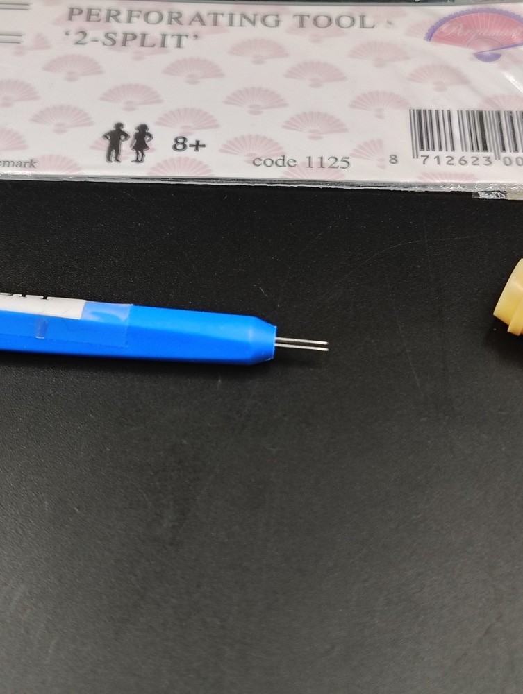 Vintage Pergamano 2 Split Perforating Tool 1125