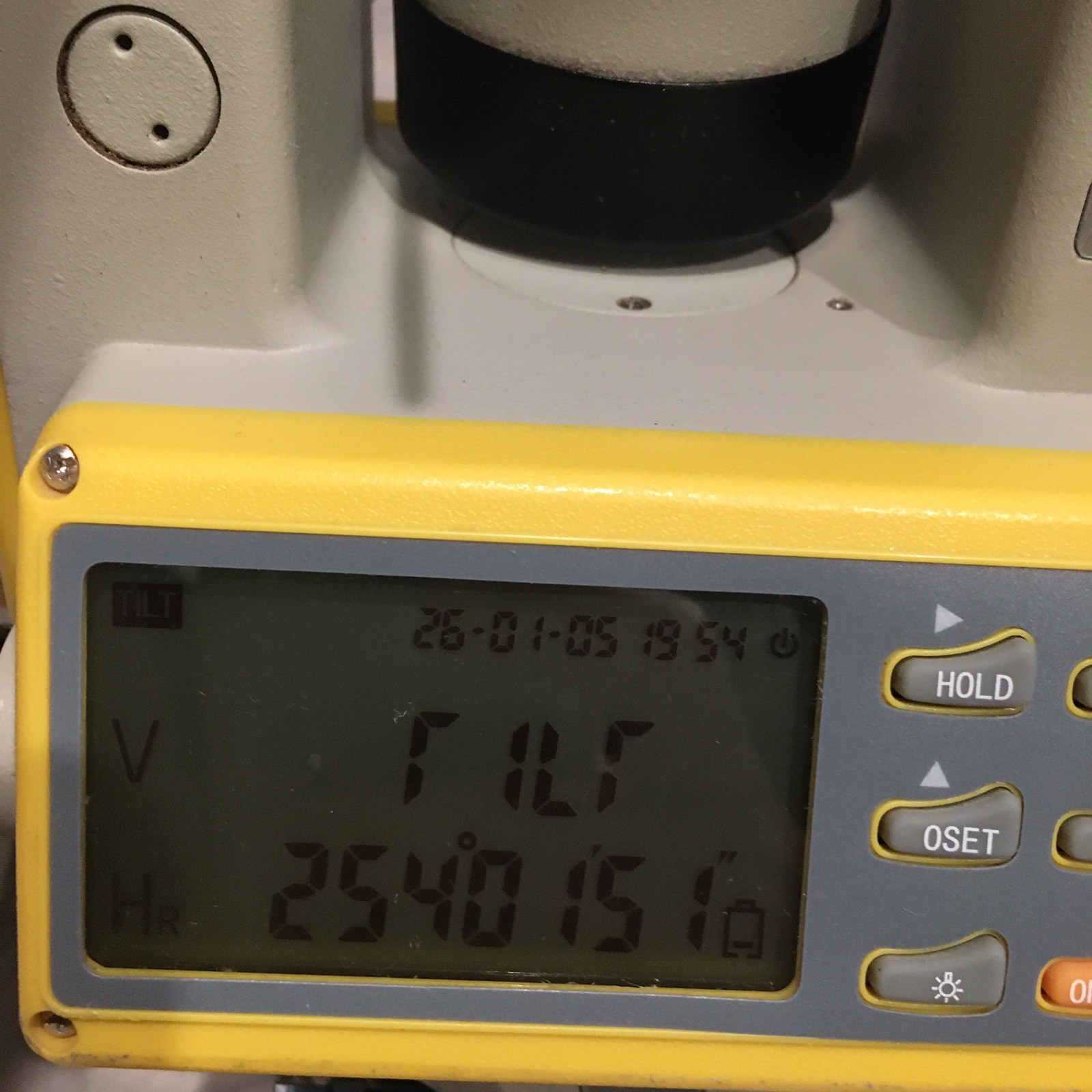 David White DT8-05LS Digital Theodolite