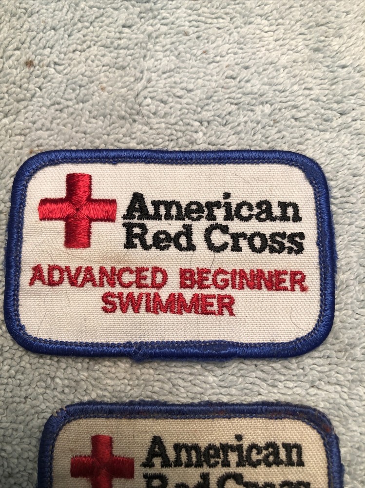 American Red Cross Swimmer Patch