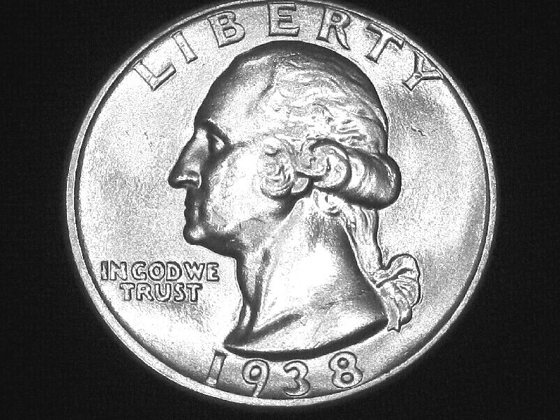 1938 Washington Quarter -- Very Choice Uncirculated