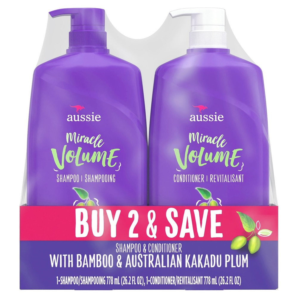 Aussie Miracle Volume Hair Set, All Types