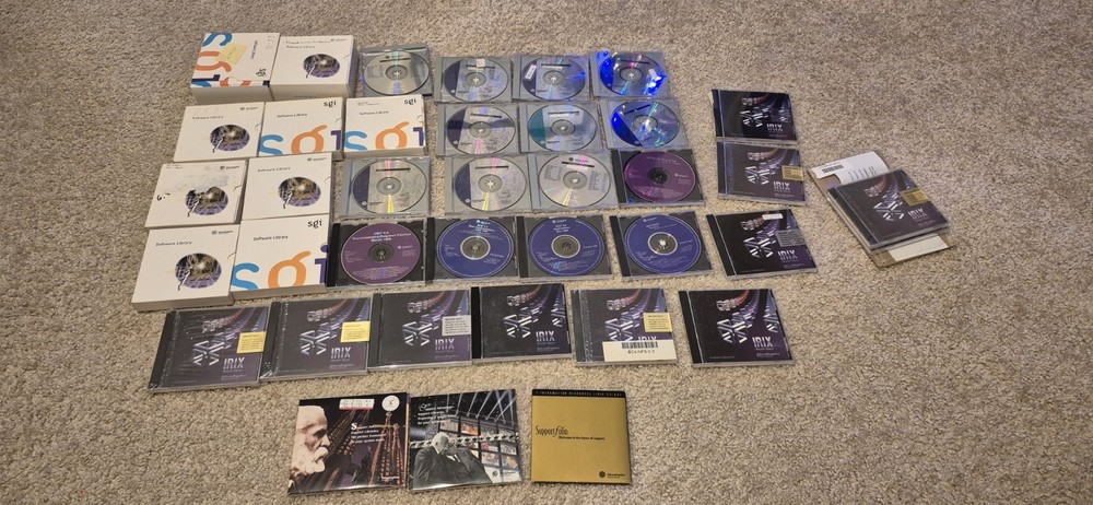 SGI Silicon Graphics IRIX  Software Lot , Untested