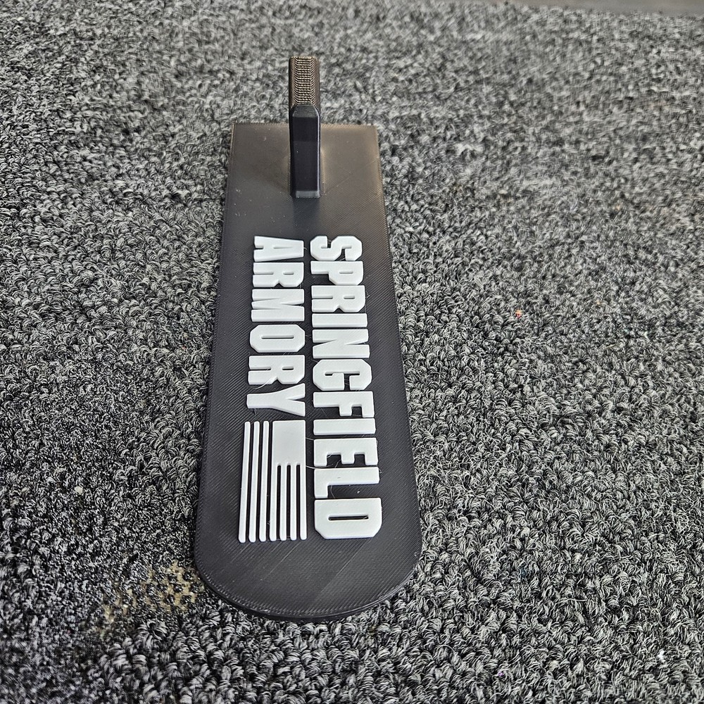 SPRINGFIELD single stack W/ Double Stack adapter any model Pistol, Display Stand