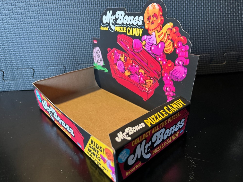 Mr Bones - Empty custom design display box
