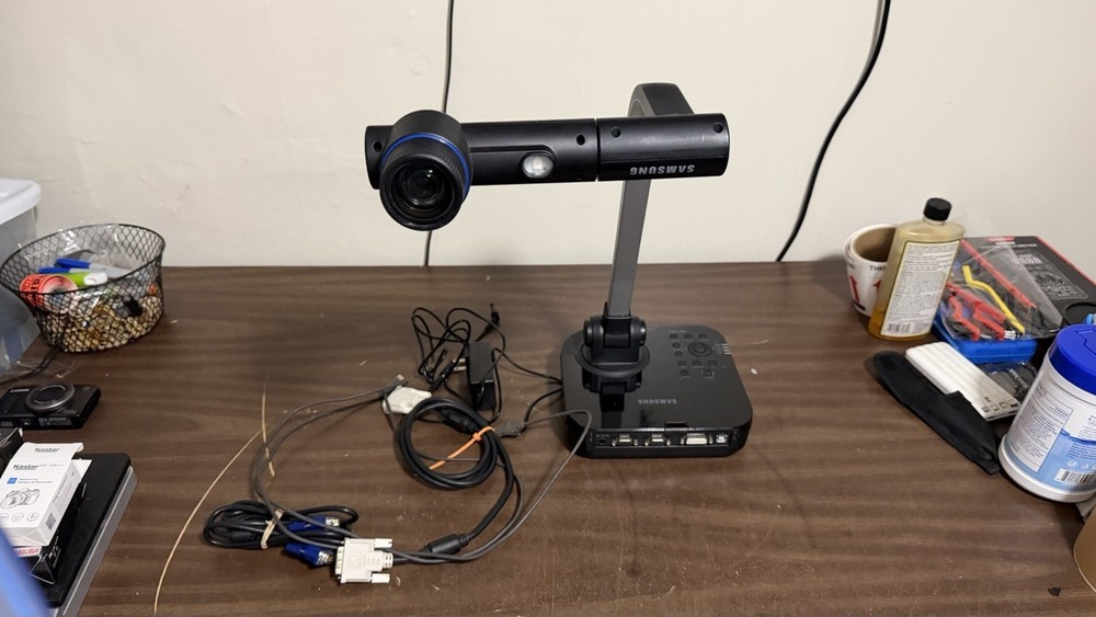Samsung SDP-860 HD SXGA XGA Document Camera Visual Presenter VGA USB w/Bundle