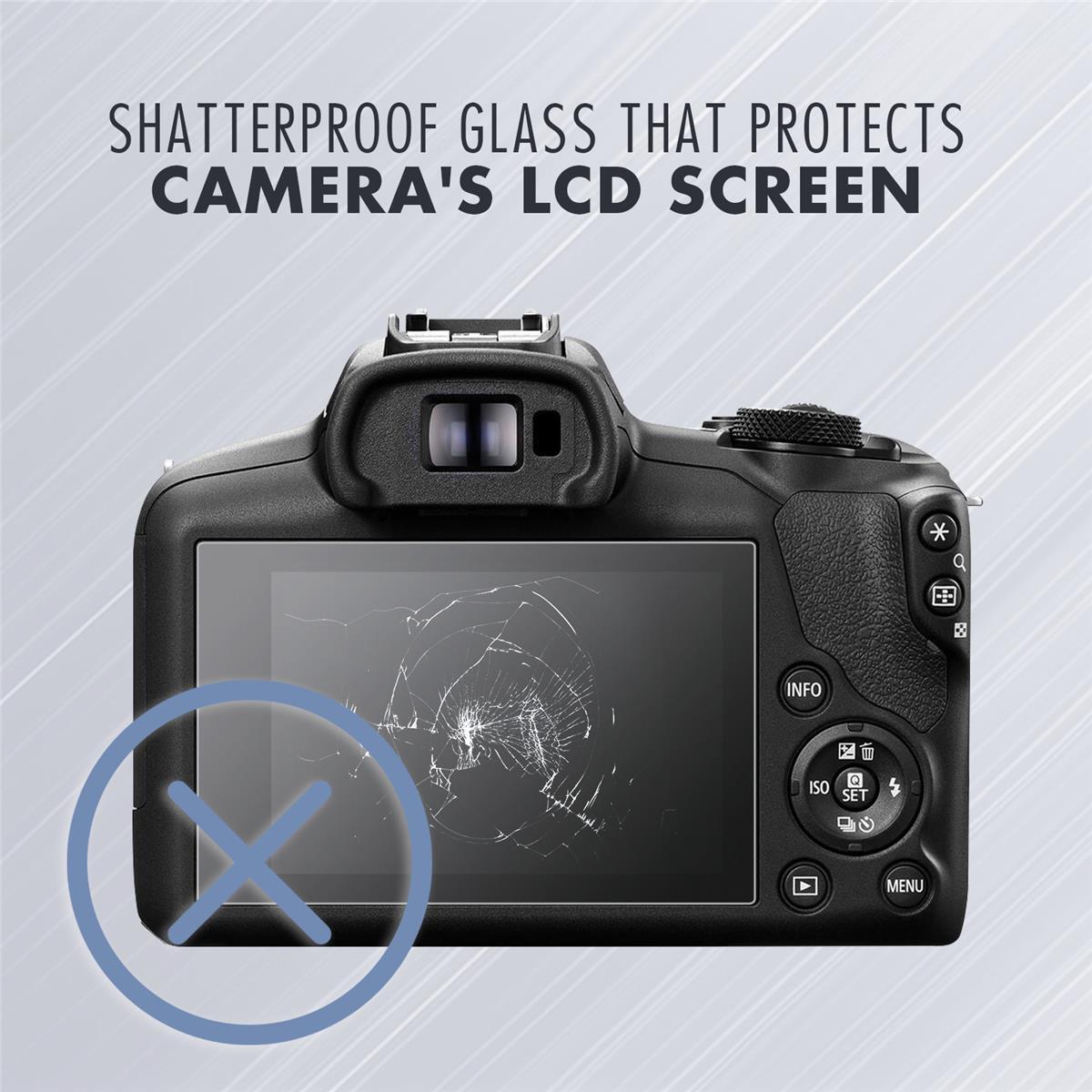 ProOptic Glass Screen Protector for Canon R100 Camera #PRO-SP-CAR100
