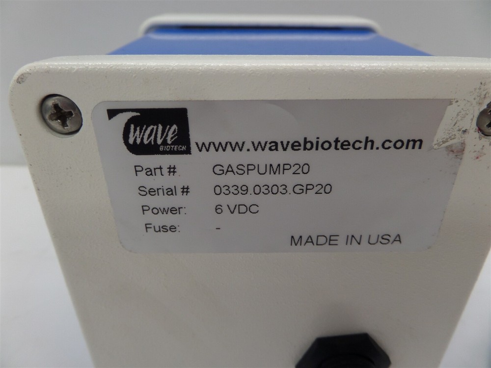 Wave Biotech Gaspump 20 6VDC