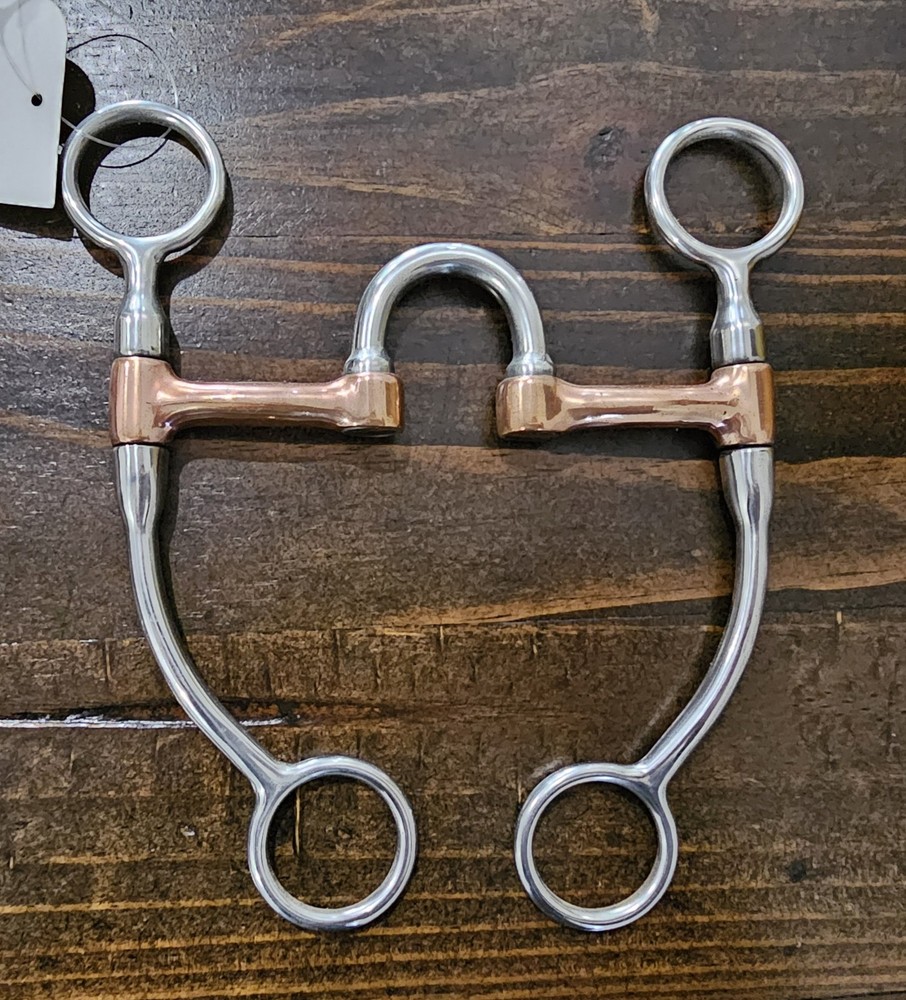 Copper Mouth Ported Correction Horse Bit