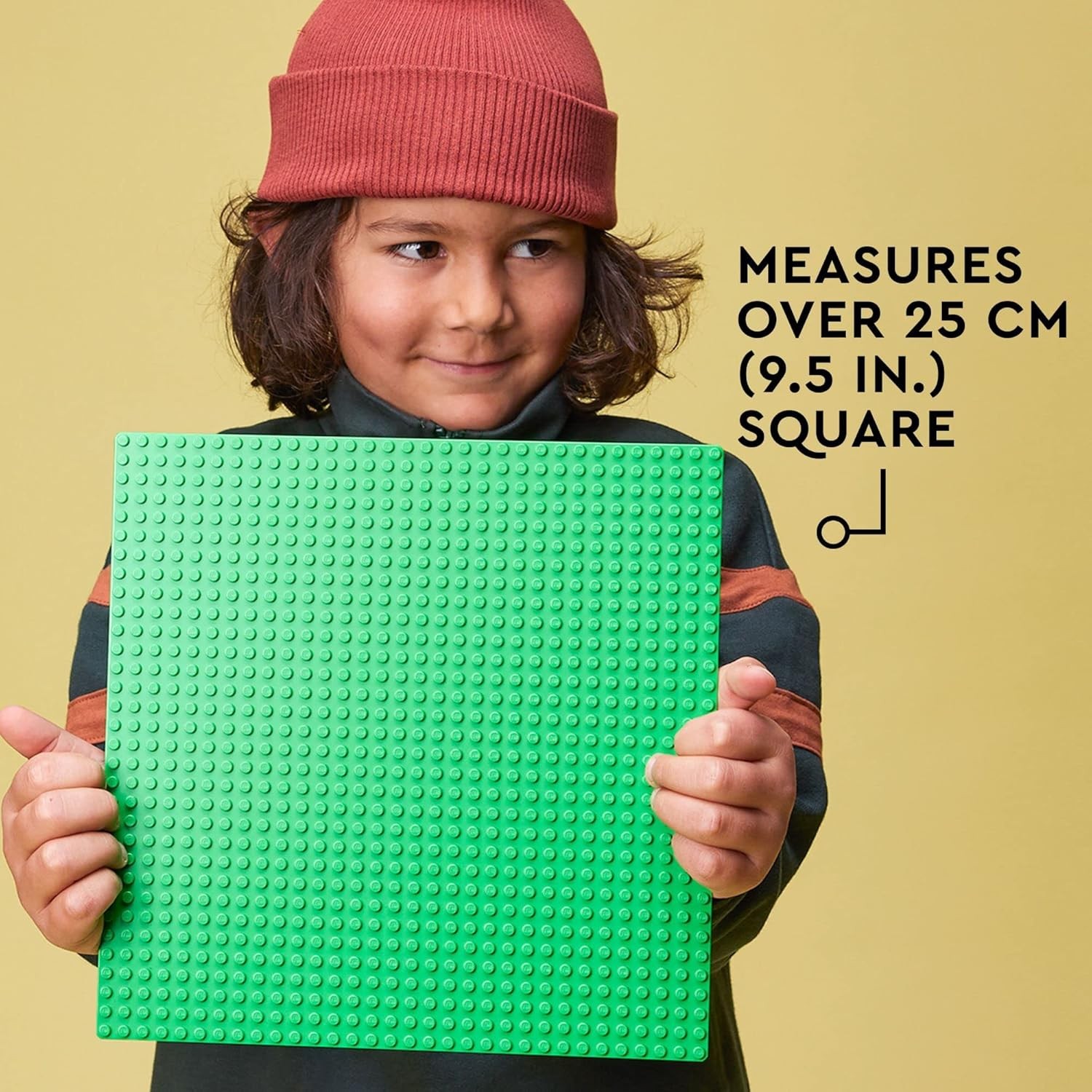 LEGO Classic Green Baseplate, Square 32x32 Stud Foundation to Build, Play, and D