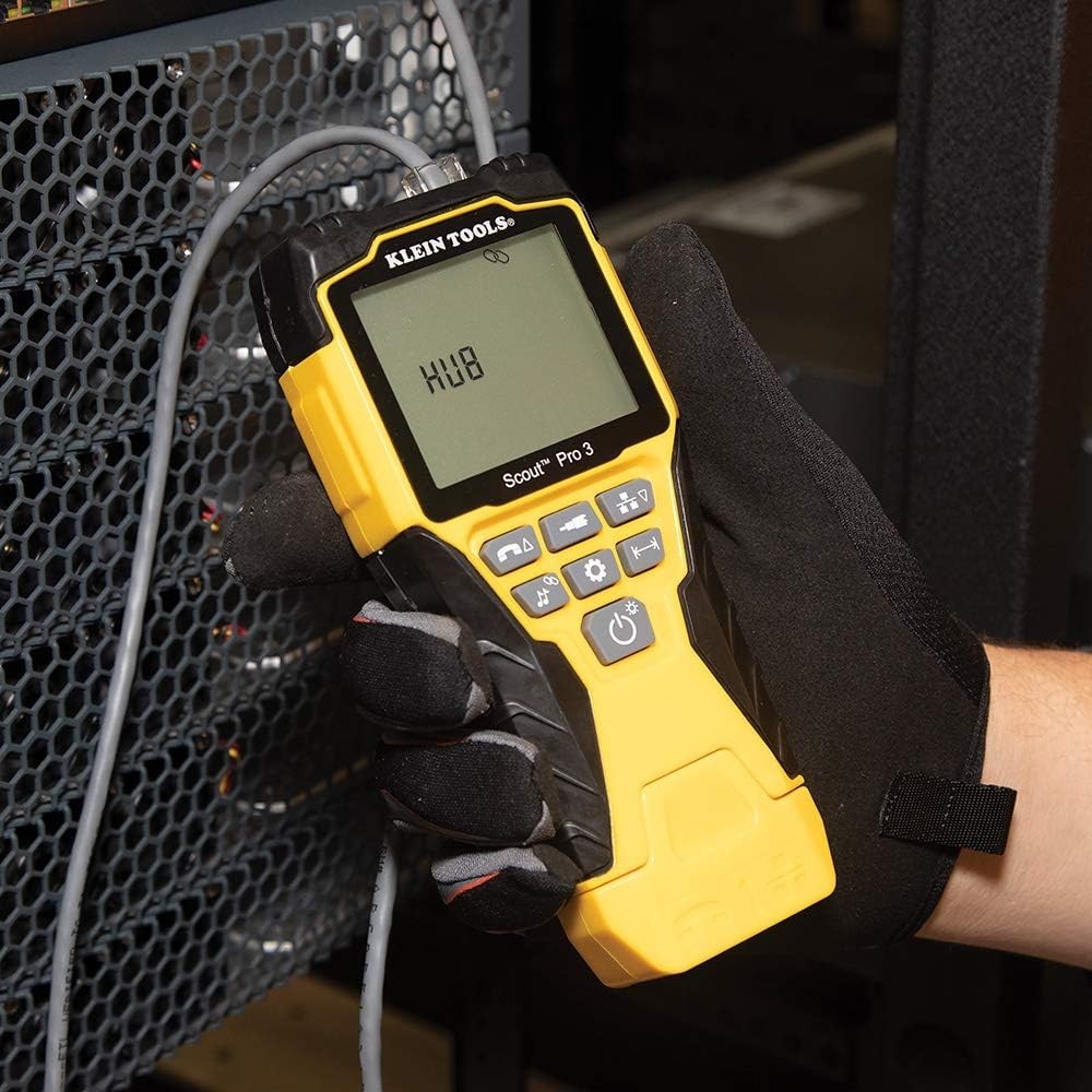Klein Tools 851 Cable Tester Kit with Scout Pro 3 for Versatile Network Testing