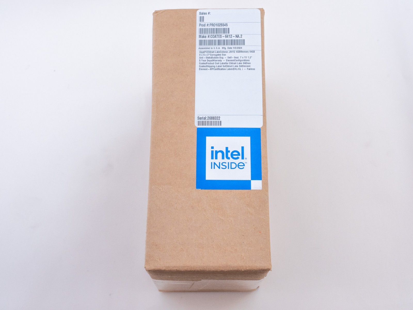 Seneca Element Fanless Media Player HTPC / pfSense Router - Intel J6412 - New