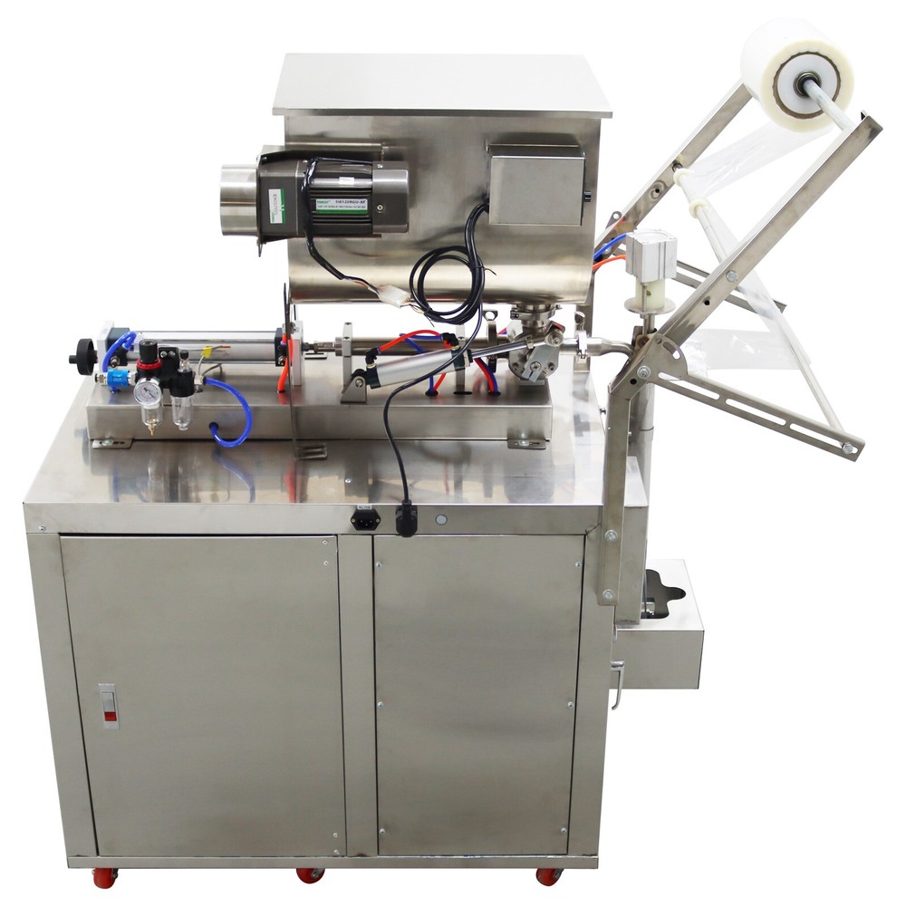 10-100ml Auto Quantitative Fill Machine for Paste&Liquid Horizontal Mix Hopper