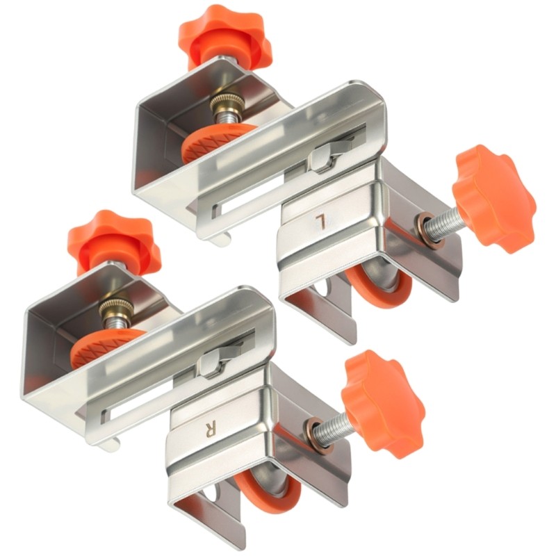 Drawer Panel Stabilizers Clip Drawer Front Installation Clamp Side Mount Design