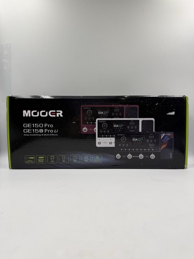 MOOER GE150 Pro Amp Modeler and Multi-Effect w/ Box!