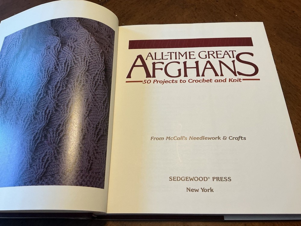 All-Time Great Afghans – McCall’s Needlework & Crafts Patterns