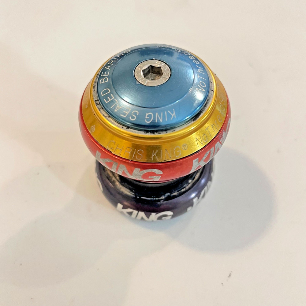 Chris King Rasta Dreadset 1-1/8" NoThreadSet Headset Threadless