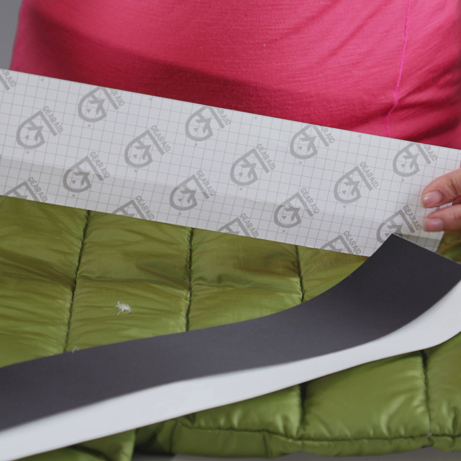 Gear Aid Tenacious Tape Clear 3"x20" Ultra Strong Flexible Waterproof Adhesive