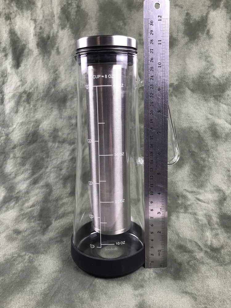 JOYJOLT Cold Brew Coffee & Tea Maker 40 Ounce/5 Cup