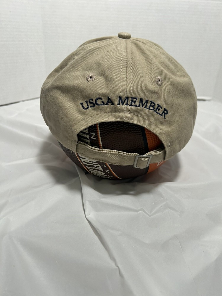US Open Pinehurst 2005 Golf Khaki Baseball Cap Hat Adjustable