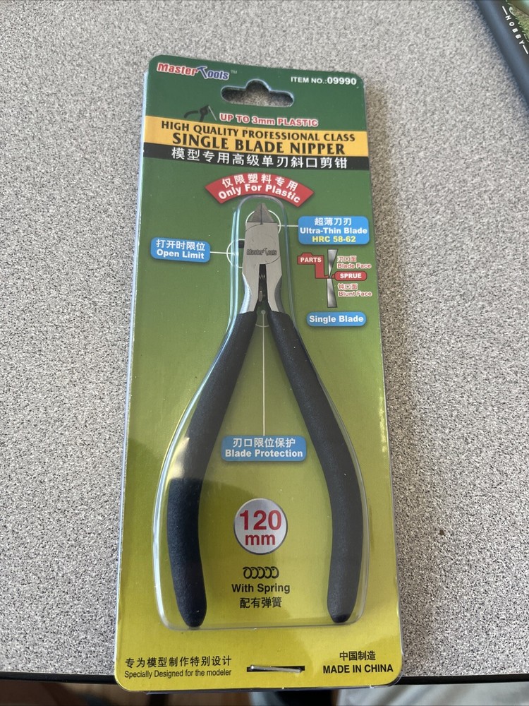 Master Tools #9990 High Quality Professional Class Single Blade Nipper