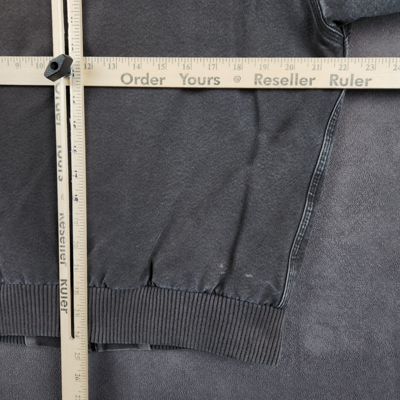 DEWALT DCHJ061 Heated Gear Hooded Work Jacket Mens Medium Faded Black Distressed