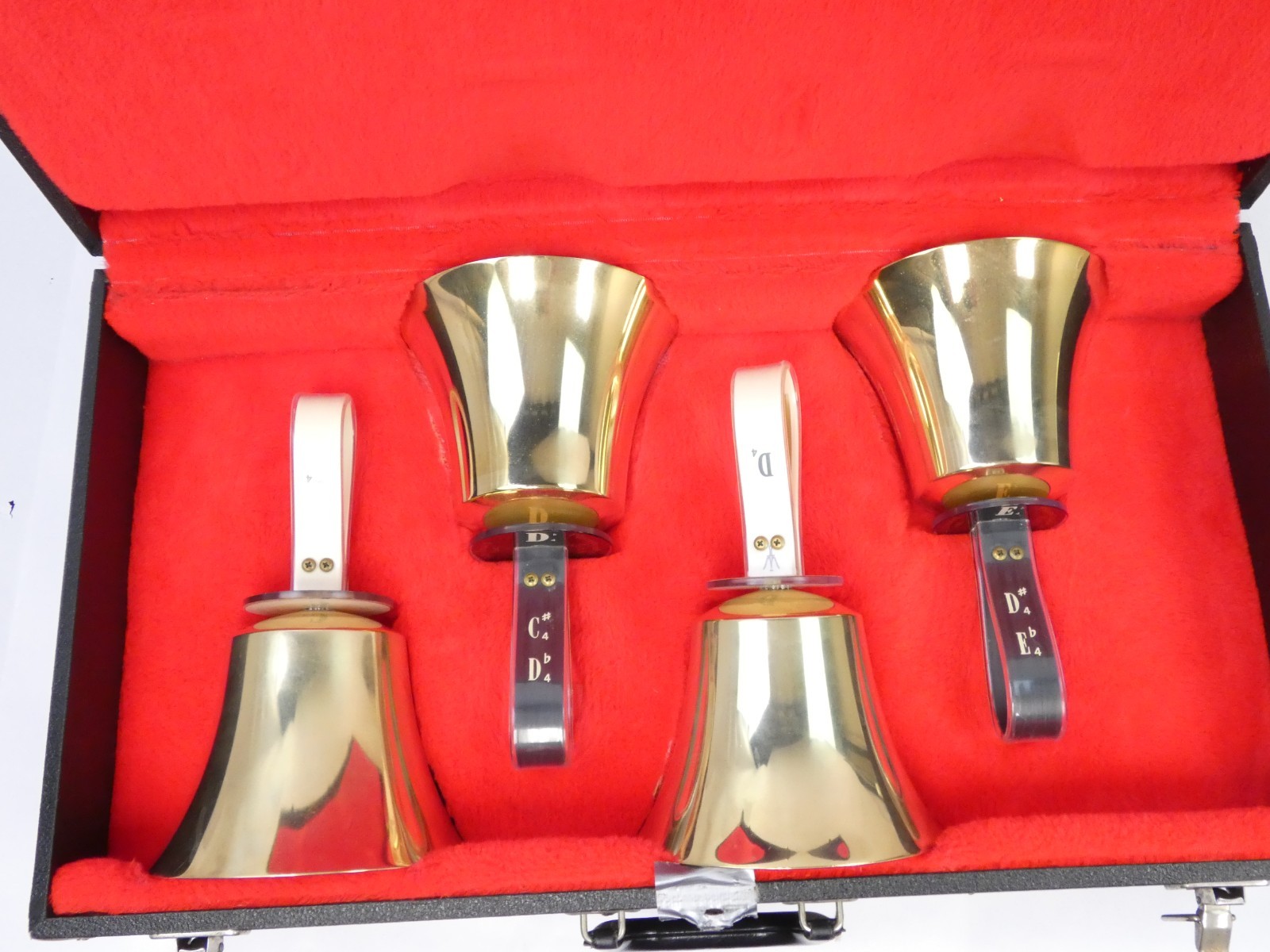 Malmark 3 Octave Handbell Set C4–C7 w Cases (Plus 10 Duplicate Bells)