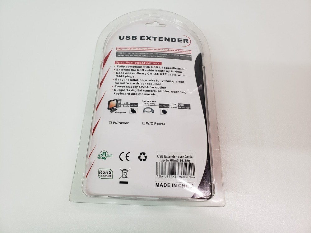 UNUSED - USB Extender Over Cat5e 60m Remote ADA-USBEXT