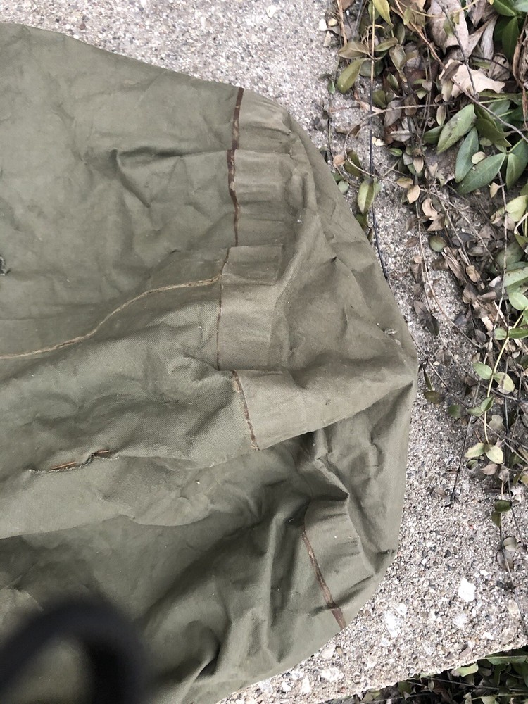 ORIGINAL WWII USGI ARMY USMC USN Rubberized invasion BAG WW2