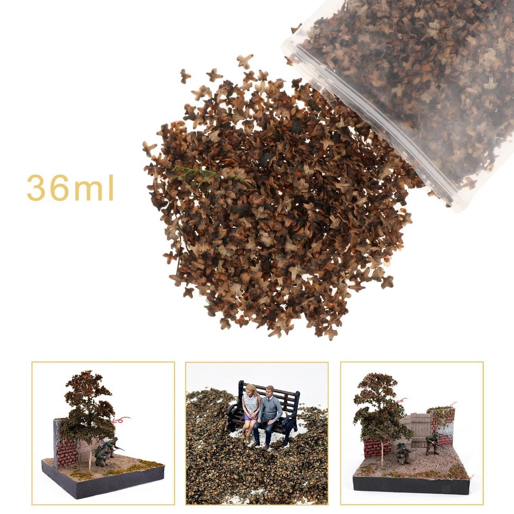 Simulation Miniature Leaves Versatile Scene DIY Craft Projects DIY Model Kit