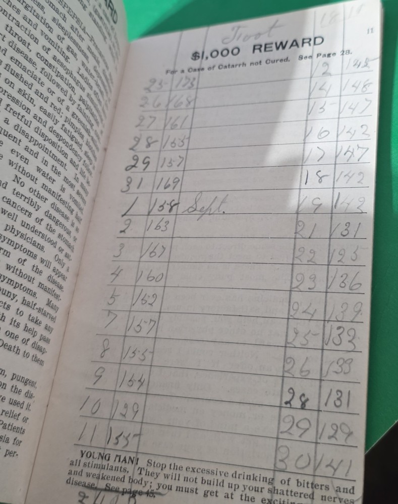 Dr Smith's Account Booklet Catarrh Vaporized