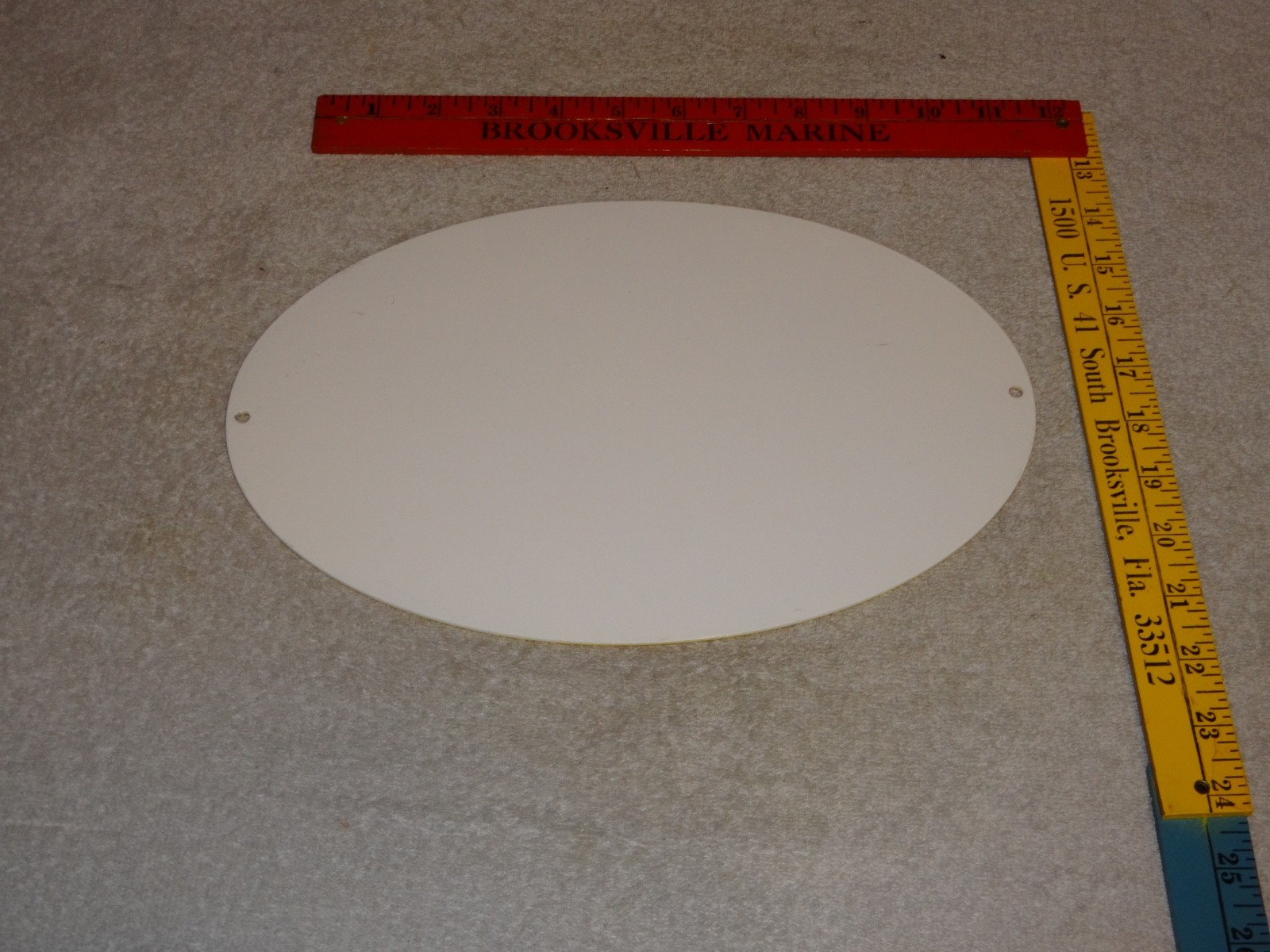 VINTAGE DRINK DOUBLE COLA SODA POP 12" METAL COCA GASOLINE OIL ADVERTISING SIGN!