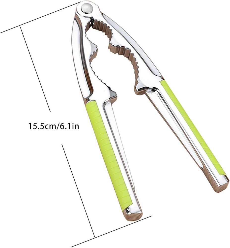 Versatile Nutcracker Tool for Pecans, Walnuts, and Lobster - Comfortable Grip