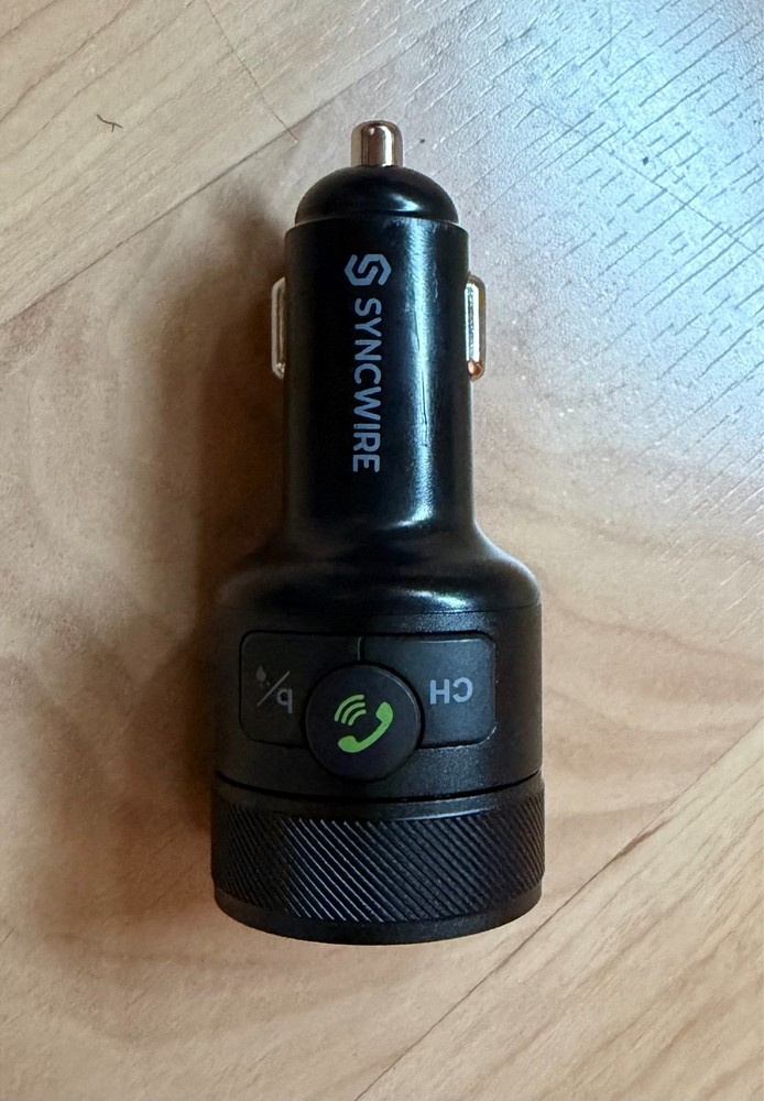 Syncwire Bluetooth 5.4 FM Transmitter for Car, 38W PD&QC3.0 Dual USB Charging...