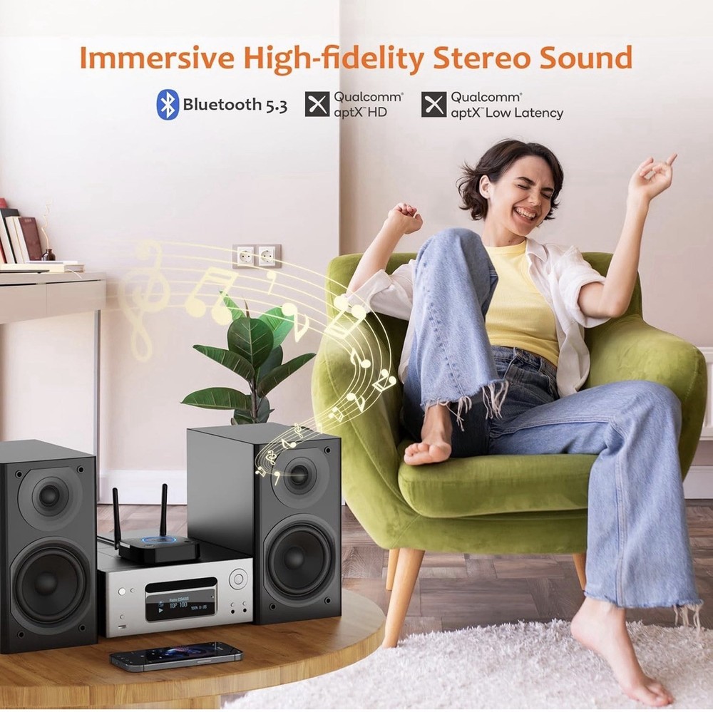 1Mii B06 Pro-B0301 Long Range HiFi Bluetooth 4.2 Adapter