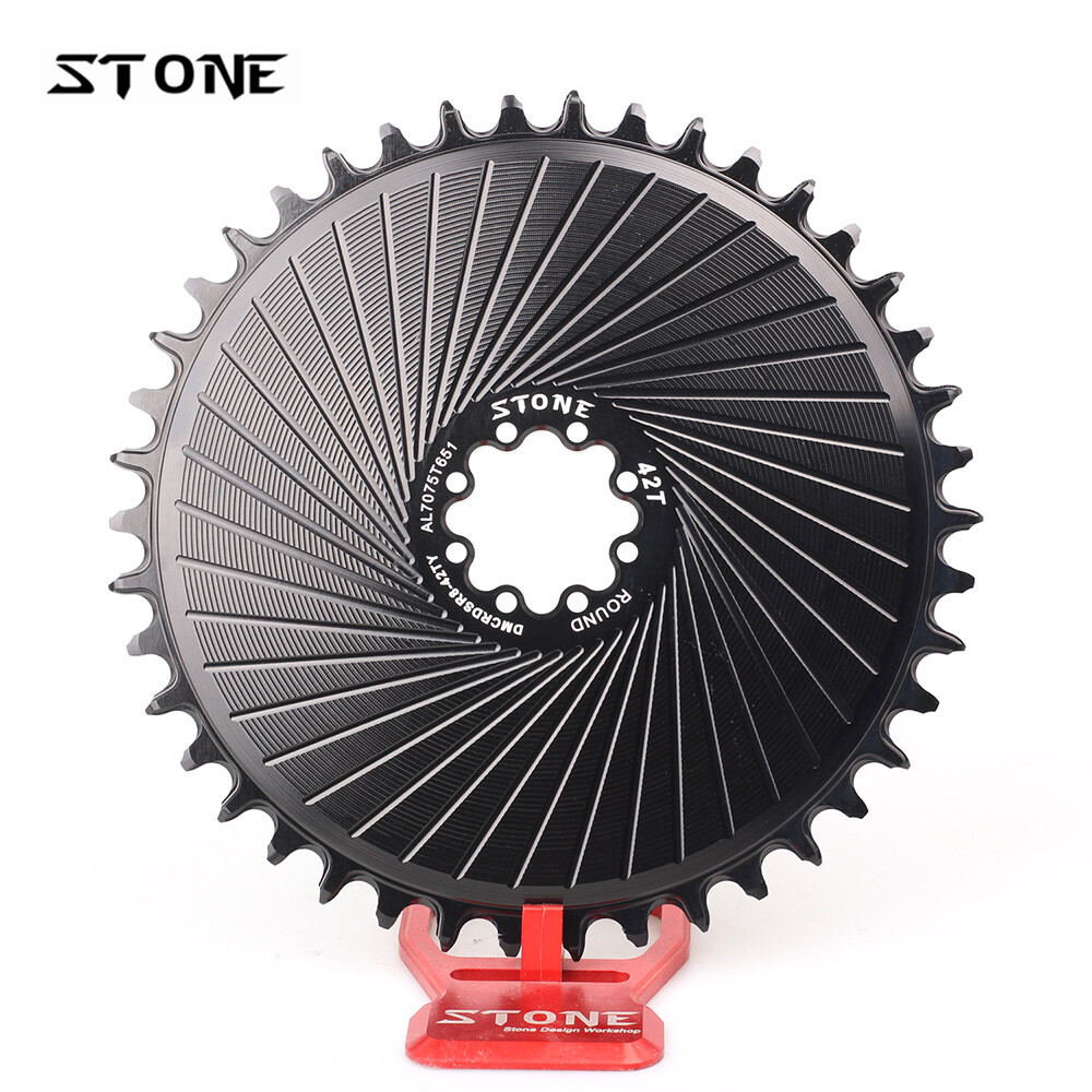 STONE Road Bike Gravel Chainring Direct Mount 12s 8 Bolt for Etap AXS FORCE RED